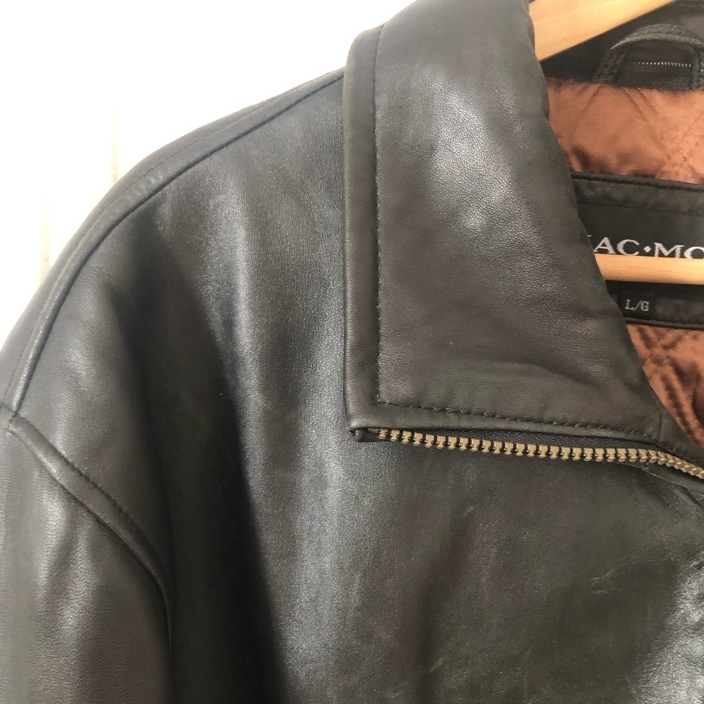 Men's Black Butter Soft Leather Jacket Large - Picture 2 of 11